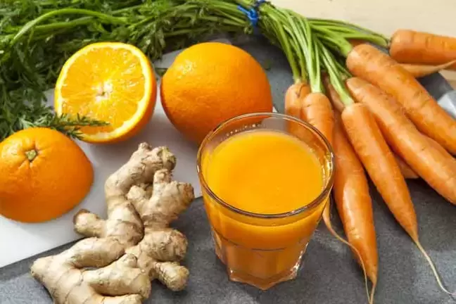 Ginger and carrots can quickly increase a man's potency