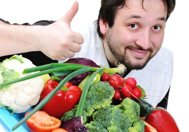 vegetables useful for male potency